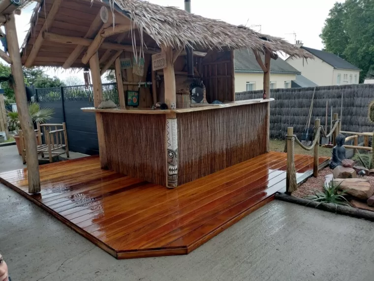 Terrasse en tatajuba, Nantes, BS Charpente Bois